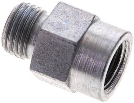 Złączka hydrauliczna do manometru G 1/4"-8 L (M14x1,5), stal ocynkowana