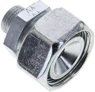 Złączka prosta hydrauliczna, redukcyjna, 28 L-12 L (M18x1,5), stal ocynkowana
