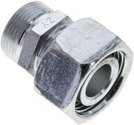 Złączka prosta hydrauliczna, redukcyjna, 22 L-18 L (M26x1,5), stal ocynkowana