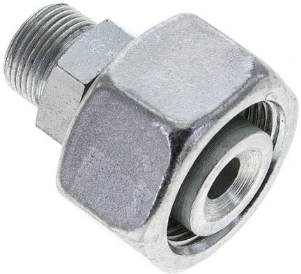 Złączka prosta hydrauliczna, redukcyjna, 25 S-14 S (M22x1,5), stal ocynkowana