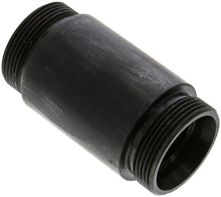 Złączka hydrauliczna prosta, grodziowa, do wspawania, gwint 35 L (M45x2), stal fosforanowa