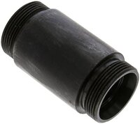 Złączka hydrauliczna prosta, grodziowa, do wspawania, gwint 35 L (M45x2), stal fosforanowa