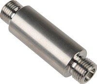 Złączka hydrauliczna prosta, grodziowa, do wspawania, gwint 8 S (M16x1,5), stal nierdzewna