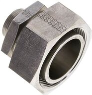 Złączka prosta hydrauliczna, redukcyjna, 42 L-18 L (M26x1,5), stal nierdzewna