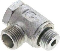 Złączka hydrauliczna kątowa Banjo, nastawna, gwint M 16x1,5-10 S (M18x1,5), stal ocynkowana
