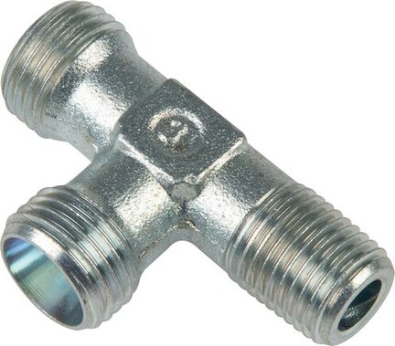 Trójnik hydrauliczny LE, gwinty R 1/2"-18 L (M26x1,5), stal ocynkowana
