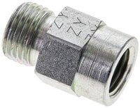 Złączka hydrauliczna do manometru G 1/4"-10 L (M16x1,5), stal ocynkowana