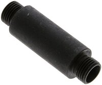 Złączka hydrauliczna prosta, grodziowa, do wspawania, gwint 10 L (M16x1,5), stal fosforanowa