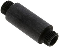 Złączka hydrauliczna prosta, grodziowa, do wspawania, gwint 10 S (M18x1,5), stal fosforanowa