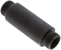 Złączka hydrauliczna prosta, grodziowa, do wspawania, gwint 15 L (M22x1,5), stal fosforanowa