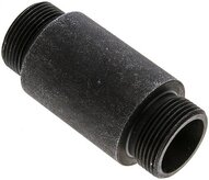 Złączka hydrauliczna prosta, grodziowa, do wspawania, gwint 25 S (M36x2), stal fosforanowa