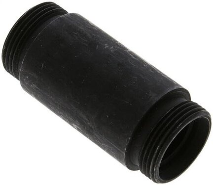 Złączka hydrauliczna prosta, grodziowa, do wspawania, gwint 28 L (M36x2), stal fosforanowa