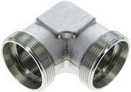 Kolanko hydrauliczne 90 st., gwint zewnętrzny 42 L (M52x2), stal ocynkowana