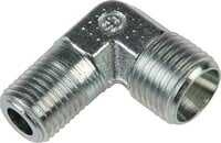 Kolanko hydrauliczne 90 st., gwint NPT 1-1/4"-35 L (M45x2), stal ocynkowana