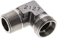 Kolanko hydrauliczne 90 st. gwint G 3/4"-22 L (M30x2), stal nierdzewna