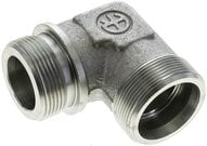 Kolanko hydrauliczne 90 st. gwint G 1-1/2"-38 S (M52x2), stal ocynkowana