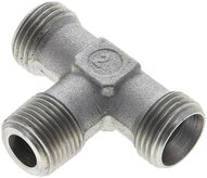 Trójnik hydrauliczny T, gwint R 3/8"-12 L (M18x1,5), stal ocynkowana