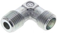 Kolanko hydrauliczne 90 st., gwintowane, M 10x1 (stożkowy)-6 LL (M10x1), stal ocynkowana