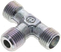 Trójnik hydrauliczny, gwint M 10x1 (stożkowy)-6 LL (M10x1), stal ocynkowana