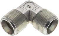 Kolanko hydrauliczne 90 st., gwint zewnętrzny 14 S (M22x1,5), stal ocynkowana
