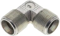 Kolanko hydrauliczne 90 st., gwint zewnętrzny 14 S (M22x1,5), stal ocynkowana