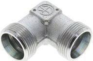 Kolanko hydrauliczne 90 st., gwint zewnętrzny 18 L (M26x1,5), stal ocynkowana