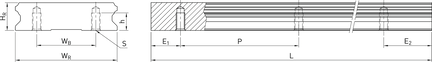 Prowadnica liniowa (WER21R2000H) - HIWIN