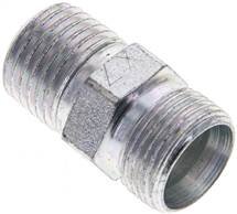 Nypel hydrauliczny R 1/4"-10 LL (M14x1)