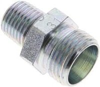 Nypel hydrauliczny R 1/4"-12 L (M18x1,5)