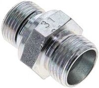 Nypel hydrauliczny G 3/8"-12 L (M18x1,5), z podkładką