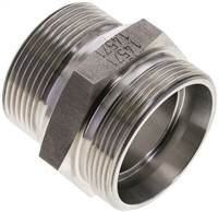 Nypel hydrauliczny G 1-1/2"-42 L (M52x2) stal nierdzewna