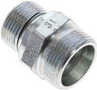 Nypel hydrauliczny M 22x1,5-18 L (M26x1,5), z podkładką