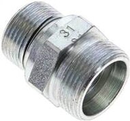 Nypel hydrauliczny M 22x1,5-18 L (M26x1,5), z podkładką