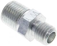 Nypel hydrauliczny NPT 1/8"-4 LL (M8x1)