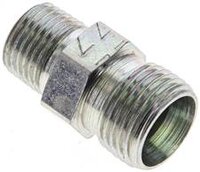 Nypel hydrauliczny R 1/8"-8 LL (M12x1)