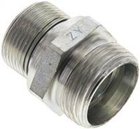 Nypel hydrauliczny M 26x1,5-22 L (M30x2), z podkładką