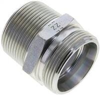 Nypel hydrauliczny NPT 1-1/4"-35 L (M45x2)