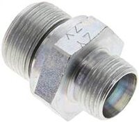 Nypel hydrauliczny M 22x1,5-12 L (M18x1,5), z podkładką