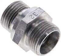 Nypel hydrauliczny G 1/2"-15 L (M22x1,5), z podkładką