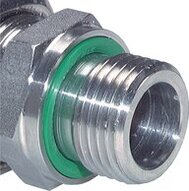 Nypel hydrauliczny M 22x1,5-8 L (M14x1,5), z podkładką