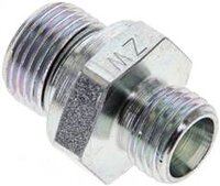 Nypel hydrauliczny G 3/8"-8 L (M14x1,5), z podkładką