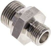 Nypel hydrauliczny G 1/2"-8 S (M16x1,5), z podkładką, stal nierdzewna