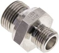 Nypel hydrauliczny G 1/2"-8 S (M16x1,5), z podkładką, stal nierdzewna