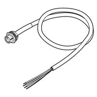 Cienki kabel DeviceNet, złącze do montażu panelowego M12 (żeńskie) do otwartych końców, 0,5 m (DCA1-5CNC5P1) - Omron
