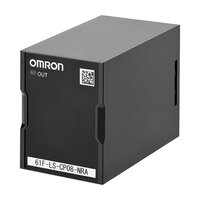 Bezpływakowy przełącznik poziomu, Wtyczka, typ standardowy, 8 styków, Wyjście przekaźnikowe, 100-240 VAC (61F-LS-CP08-NRA) - Omron