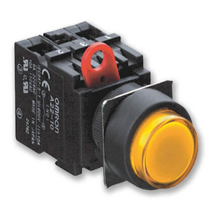 Dioda LED, 12 VAC/DC, niebieska (A22-12AA) - Omron