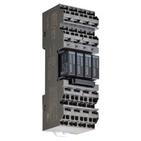 Gniazdo wtykowe, montaż na szynie DIN/montaż powierzchniowy, przekaźnik Power MOS FET, 4x SPST-NO, 0,3 A, 24 VDC, gniazdo wtykowe Plus (G3DZ-F4PU DC24) - Omron