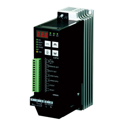 1-fazowy sterownik mocy, typ standardowy, 20 A, zaciski SLC (G3PW-A220EU-C) - Omron