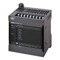 Kompaktowy sterownik PLC serii CP2E - typ Essential; 12 DI, 8DO; wyjście przekaźnikowe; zasilanie 220 VAC; pamięć programu 4 k kroków (CP2E-E20DR-A) - Omron