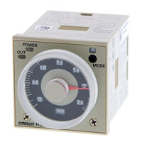 Element czasowy, Wtyczka, 11-pin, 1/16DIN (48 x 48 mm), wielofunkcyjny, 0.1s-600h, DPDT, 5 A (H3CR-A-301 AC24-48/DC12-48) - Omron